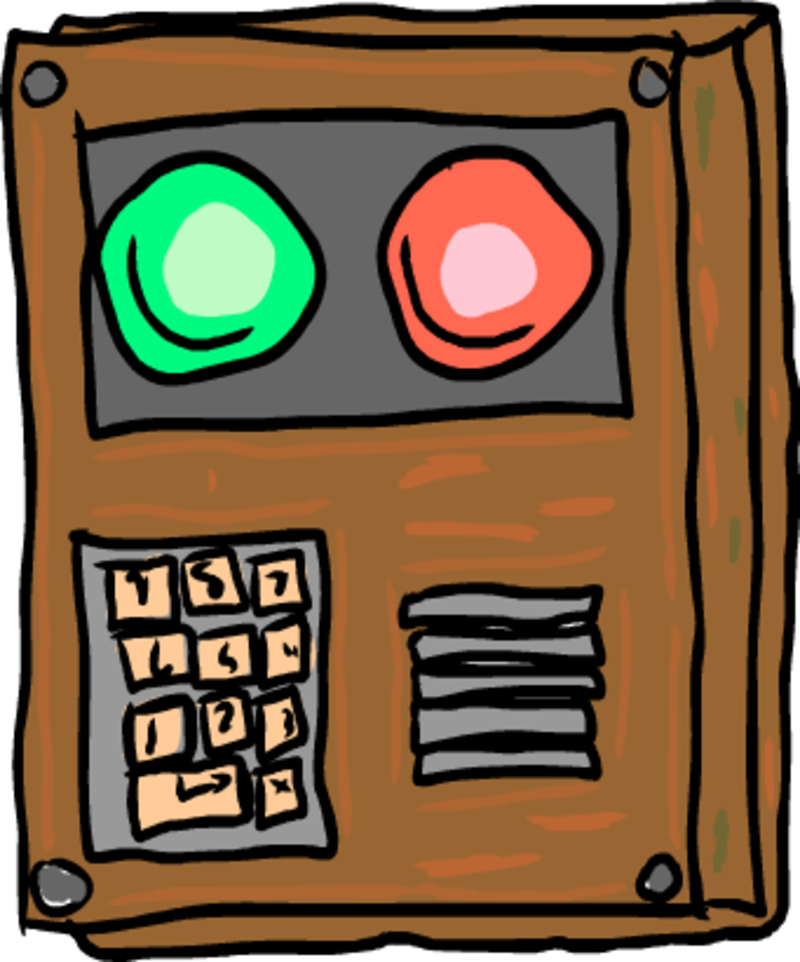 Code Lock Drawing code lock drawing