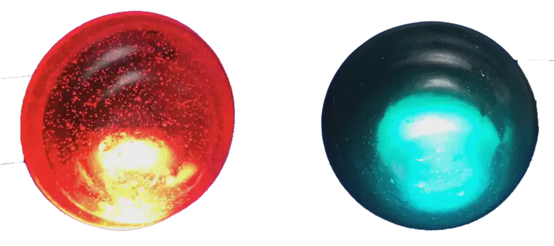 LED with Bubbles led with bubbles