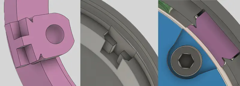 Ghost Motor Mount close up